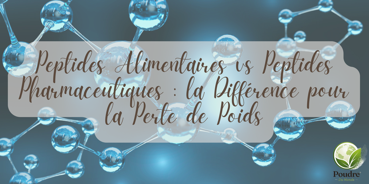Peptides Alimentaires vs Peptides Pharmaceutiques : la Différence pour la Perte de Poids