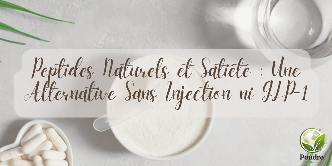 Peptides Naturels et Satiété : Une Alternative Sans Injection ni GLP-1