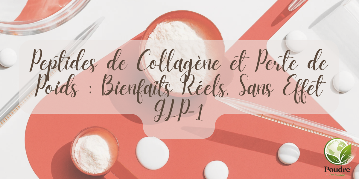 Peptides de Collagène et Perte de Poids : Bienfaits Réels, Sans Effet GLP-1