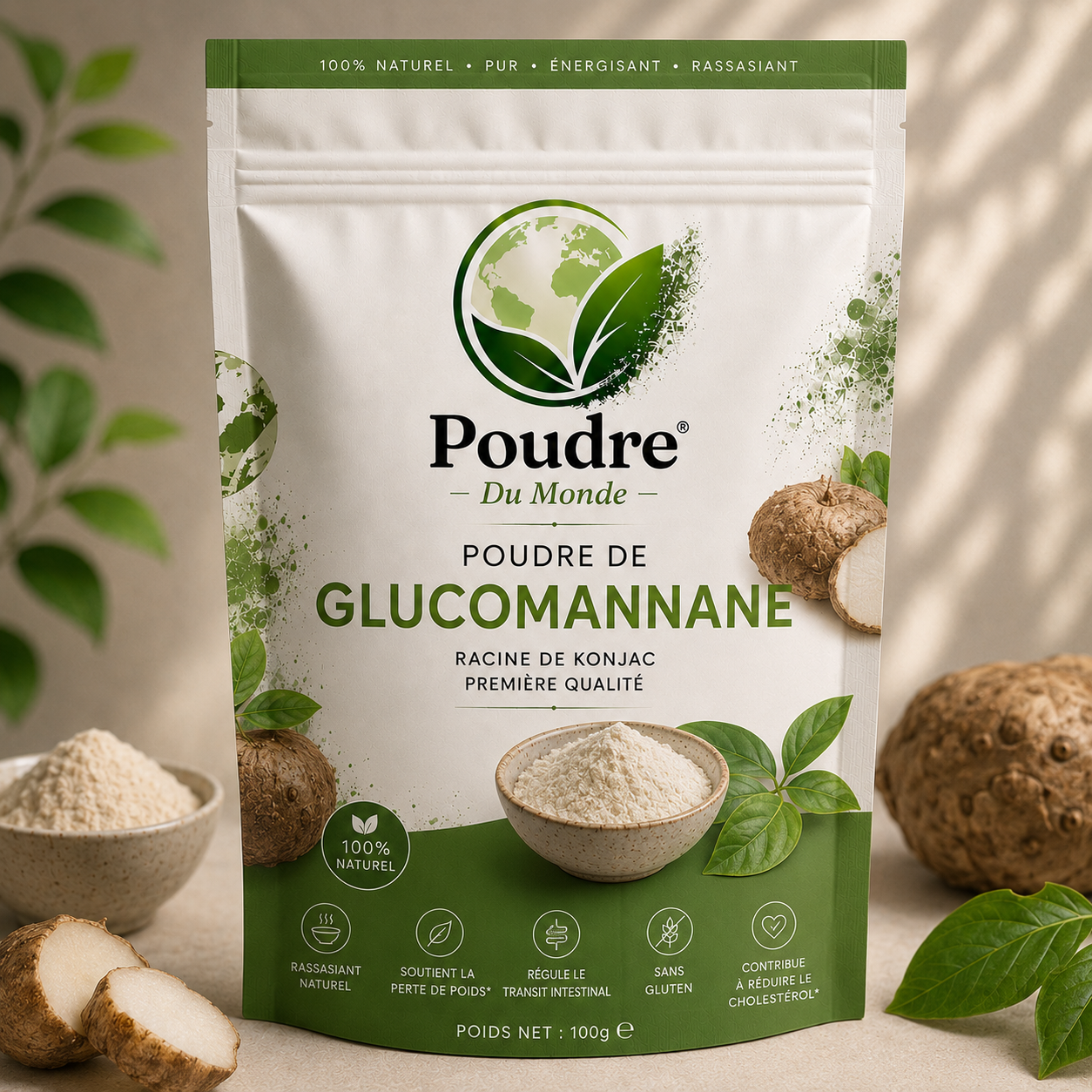 Poudre de Glucomannane