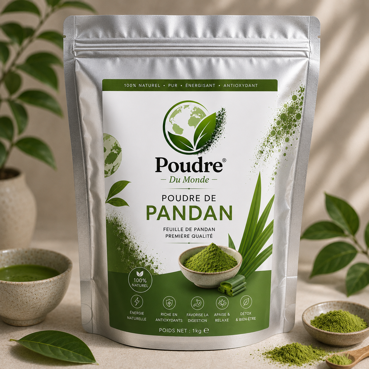 Poudre de Pandan VRAC 