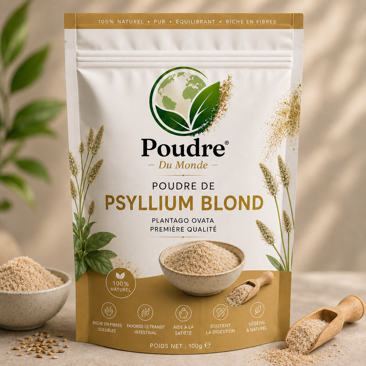 Poudre de Psyllium